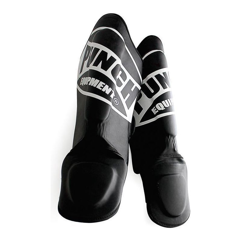 Punch Equipment MULTI-ITEM 904357 ~ PUNCH SHIN PADS BLACK New zealand nz vaughan